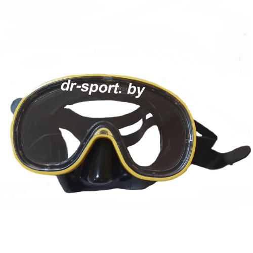 Маска для плавания "Scilla Tre SR" 250700 желтый