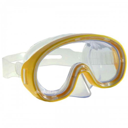 Маска для плавания "Crystal JR"  200705, желтый