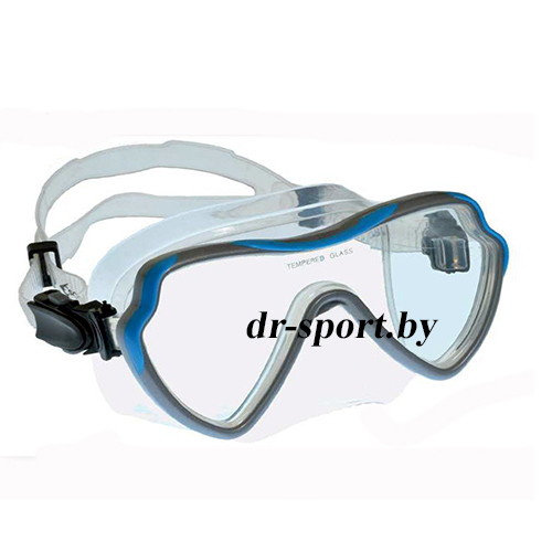 Маска для плавания "Apnea SR" 21010, синий