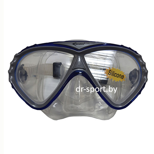 Маска для плавания "Elite SR" 21020, синий