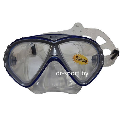 Маска для плавания "Elite SR" 21020, синий