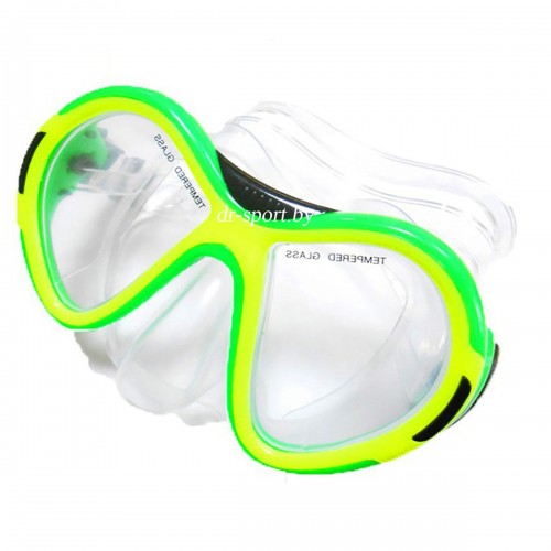 Маска для плавания "Escape SR" 22020 желтая