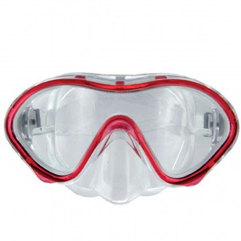 Маска для плавания "Zephiro JR" 22120 красный