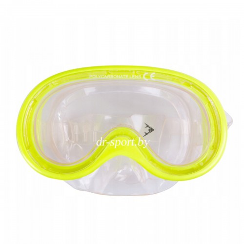 Маска для плавания "Sprint"  23010 желтый