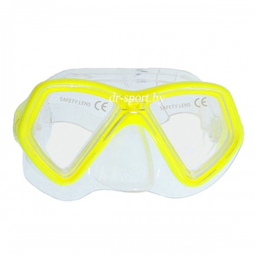 Маска для плавания "Start" 23020, желтый