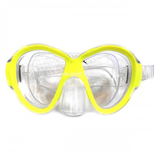 Маска для плавания "Jolly SR" 23070 желтый