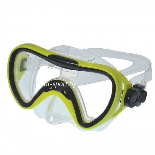 Маска для плавания "Orca SR" 23090, желто-черный