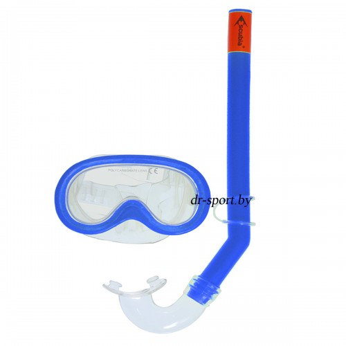 Набор для плавания маска+трубка "Sprint" 33010, синий