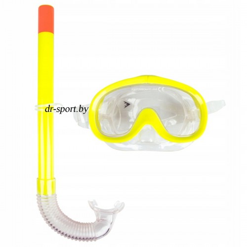 Набор для плавания маска+трубка "Nemo JR" 33040, желтый