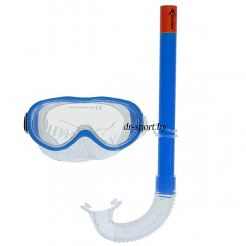 Набор для плавания маска+трубка "Power JR" 33050, синий