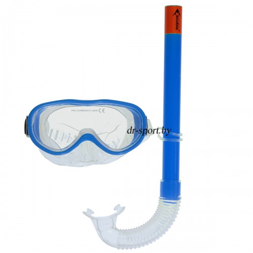 Набор для плавания маска+трубка "Power JR" 33050, синий