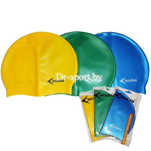 Шапочка для плавания "Cuffia ", силикон 62020