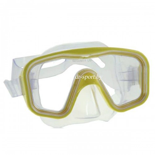 Маска для плавания "Karisma"  200100 желтый
