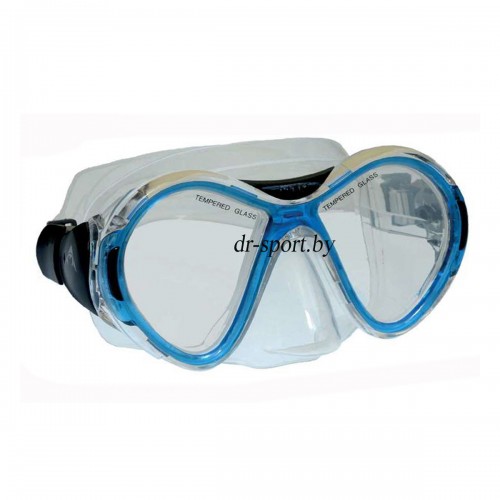Маска для плавания "Flash SR" 21040, синий