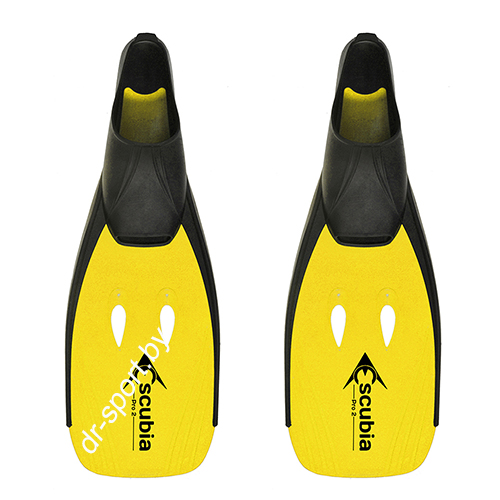 Ласты для плавания "Pro 2"  41/42 желтый  11272