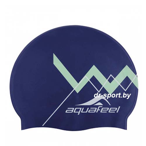 Шапочка для плавания 30505-50 синий Silicone