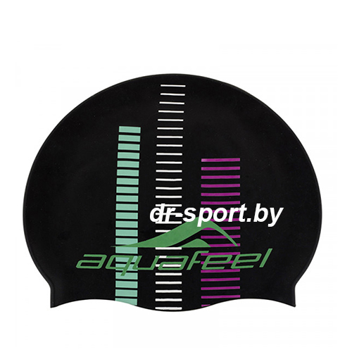Шапочка для плавания 30507-20 черный Silicone