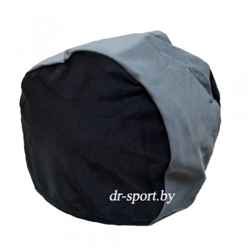 Шапочка для плавания 3242 черно-серый