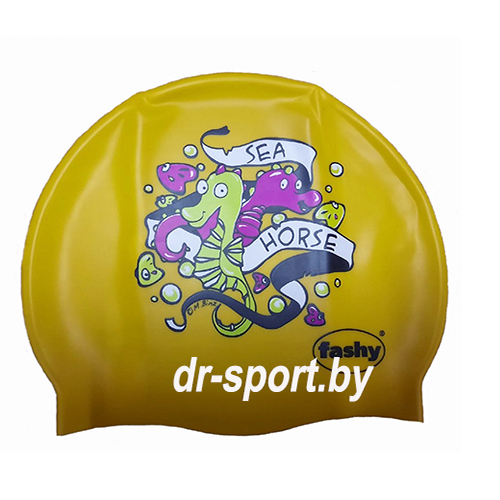 Шапочка для плавания 3047 желтый