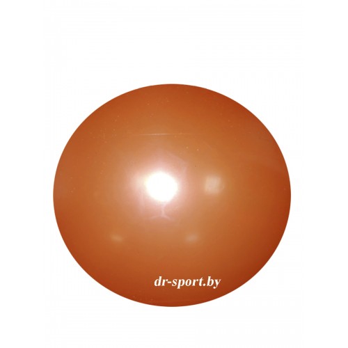 Мяч гимнастический Arpax Д-20 оранжевый металлик