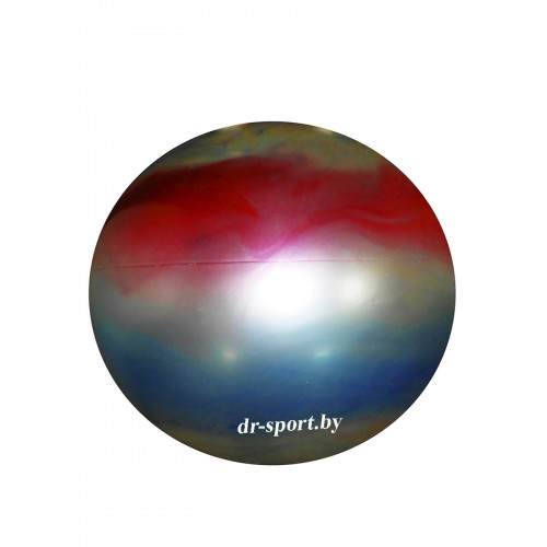 Мяч гимнастический Arpax Д-20 радужный металлик