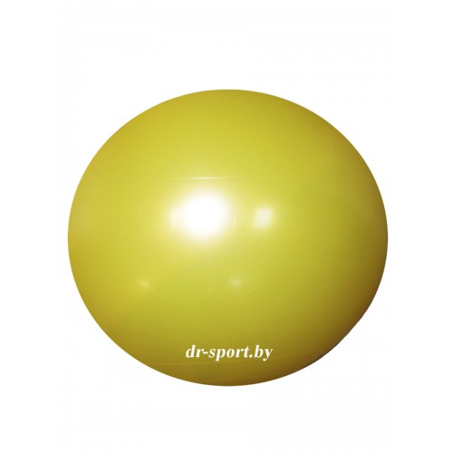 Мяч гимнастический Arpax Д-20 желтый металлик