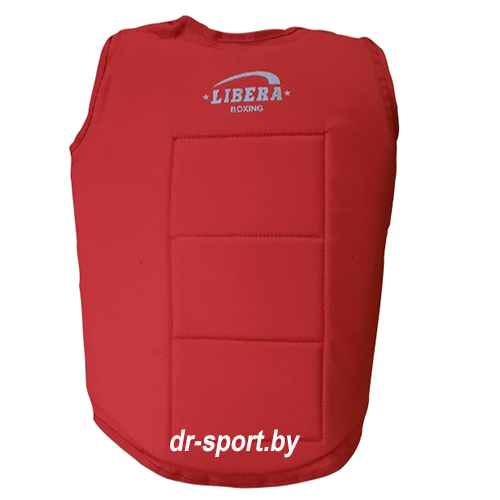 Защита  груди каратэ LIB-774 L красная