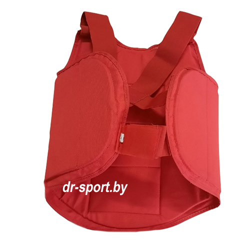 Защита  груди каратэ LIB-774 L красная