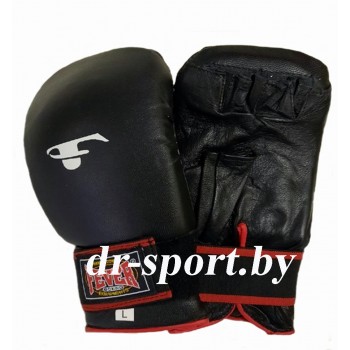 Перчатки каратэ ПВХ  РМ-157 L черный