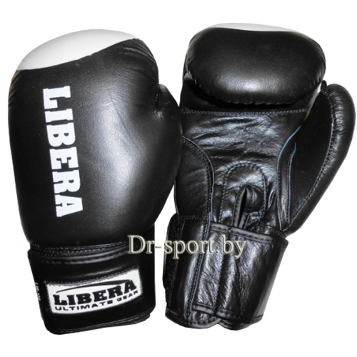Перчатки боксерские Profi AIBA  LIB-100-8 унц черные