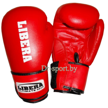 Перчатки боксерские Profi AIBA  LIB-103-12 унц красные