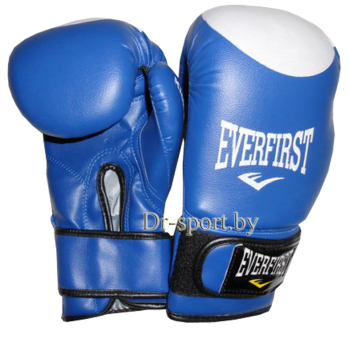 Перчатки боксерский Ayoun 867-14 унц. синий
