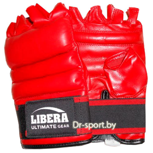 Накладки каратэ Libera LIB-729-M красные