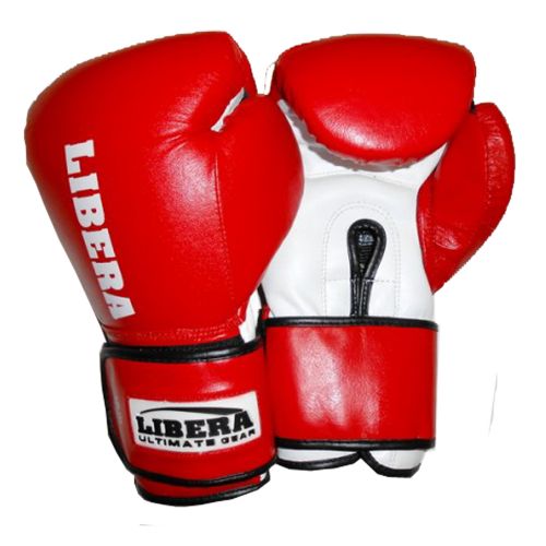 Перчатки боксерские American model LIB-120-14 унц красные