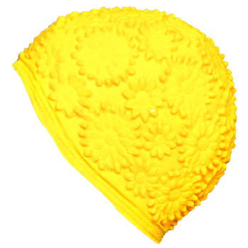 Шапочка для плавания 3102 желтый