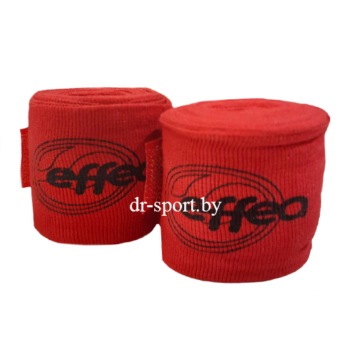 Бинт боксерский  Effea 606 красный