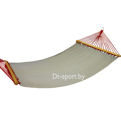 Гамак  взрослый тканевый серый