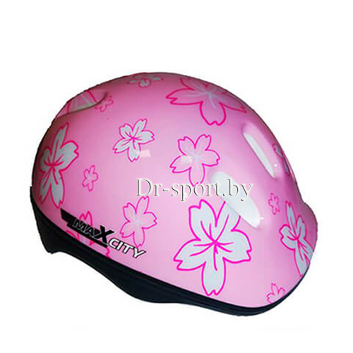 Шлем для роликов MaxCity арт. BABY-FLOWER S