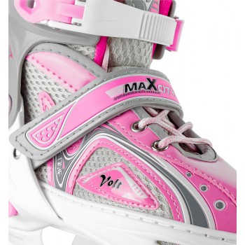 Коньки ледовые роликовые MaxCity  Volt ICE Combo girl 31-34
