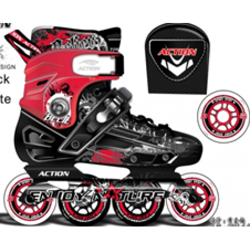 Коньки роликовые Action PW-165 43