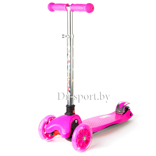 Самокат MaxCity Flex Pink