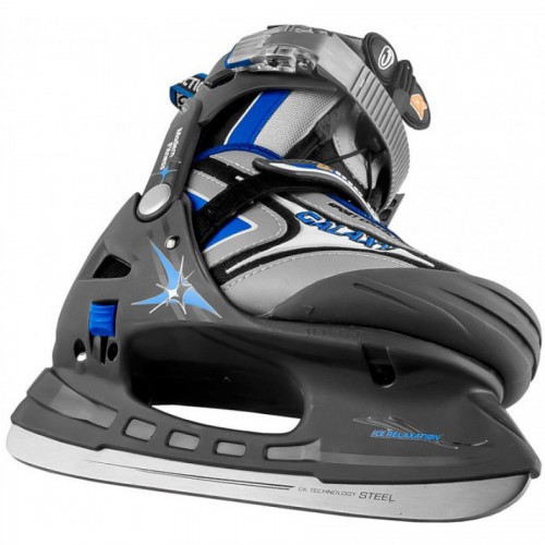 Коньки ледовые CK(Спортивная коллекция) Galaxy boy blue 28-31