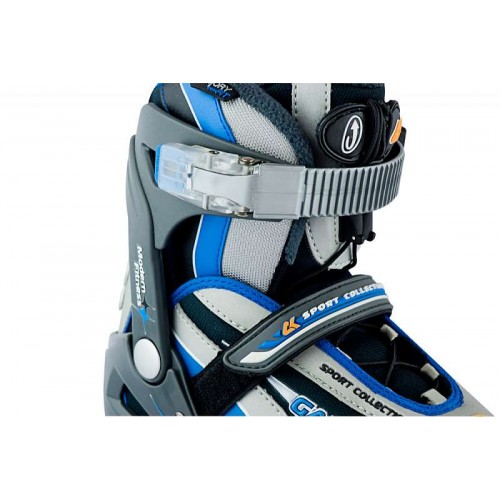 Коньки ледовые CK(Спортивная коллекция) Galaxy boy blue 28-31