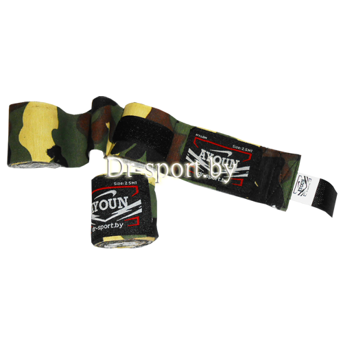 Бинт боксерский Ayoun 2.5 1025-к камуфляж