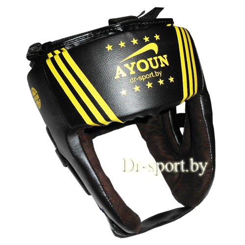 Шлем боксерский Ayoun Profi  845 L черный