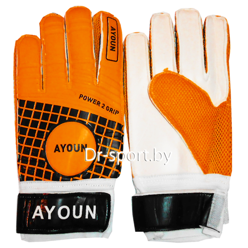 Перчатки вратарские Ayoun 882 11 оранжевые