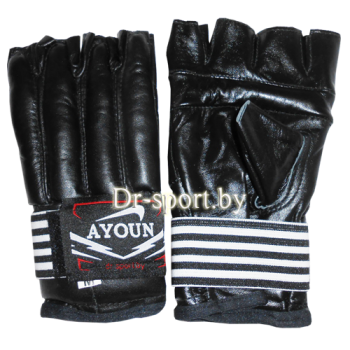 Перчатки боксерские Ayoun 900  L черные