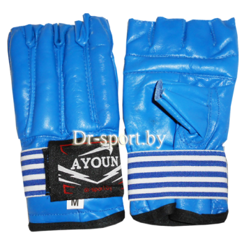 Перчатки боксерские Ayoun 900  L синие