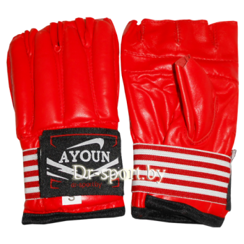 Перчатки боксерские Ayoun 900  L красные