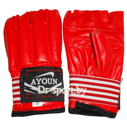 Перчатки боксерские Ayoun 900  L красные